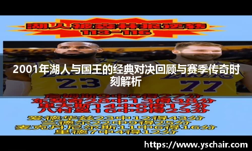 2001年湖人与国王的经典对决回顾与赛季传奇时刻解析